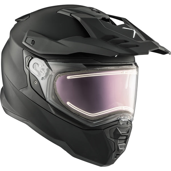 CKX DS24 Backcountry Helmet Solide Electric Black Matte XS - Driven Powersports