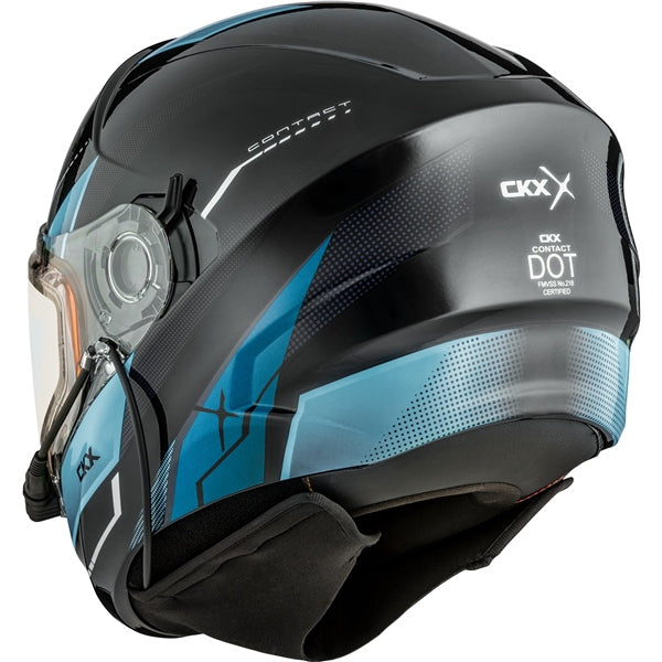 CKX Contact Free-Face Helmet Artik Electric L - Driven Powersports