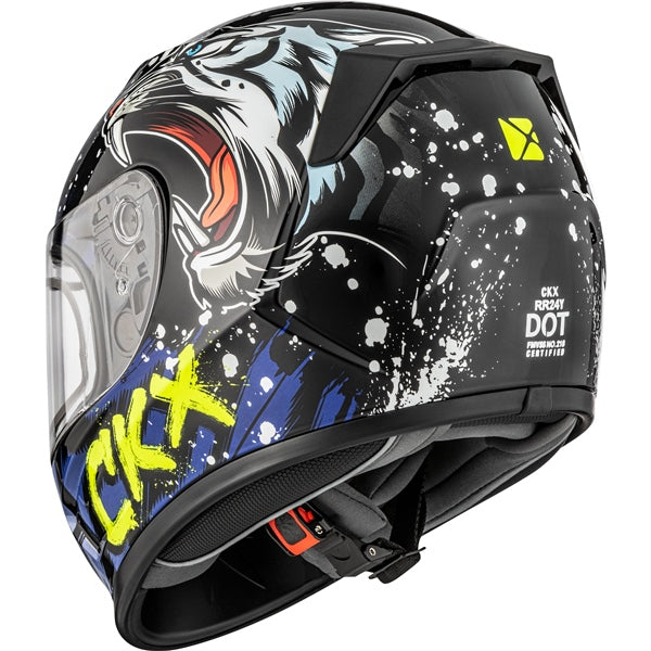 CKX RR24Y  Helmet Amur Double Blue S - Driven Powersports