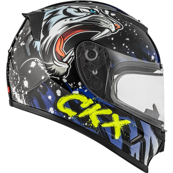 CKX RR24Y  Helmet Amur Double Blue S - Driven Powersports