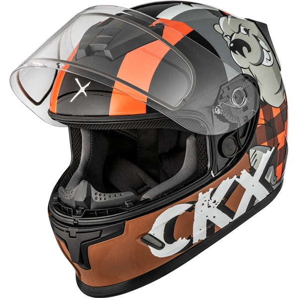 CKX RR24Y  Helmet Lumberjack Double Orange S - Driven Powersports