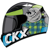 CKX HELM RR24Y DL LUMBERJACK GLOSS Green XL - Driven Powersports