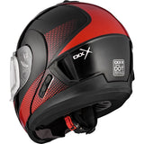 CKX Tranz 1.5 AMS Modular Helmet Cyber Double Red XS - Driven Powersports