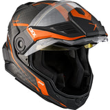 CKX Mission Free-Face Helmet - Carbon Fury Electric Orange Matte S - Driven Powersports