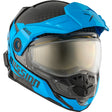CKX Mission Free-Face Helmet - Carbon Alaska Double Blue L - Driven Powersports