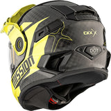 CKX Mission Free-Face Helmet - Carbon Alaska Double Lime XS - Driven Powersports