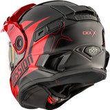 CKX Mission Free-Face Helmet Alaska Double Red 3XL - Driven Powersports