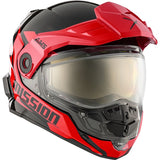 CKX Mission Free-Face Helmet Alaska Double Red 3XL - Driven Powersports