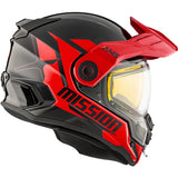 CKX Mission Free-Face Helmet Alaska Double Red 3XL - Driven Powersports