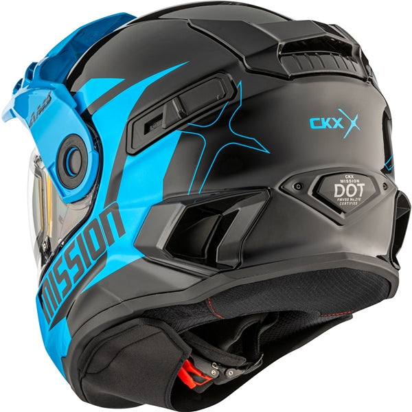 CKX Mission Free-Face Helmet Alaska Double Blue 3XL - Driven Powersports