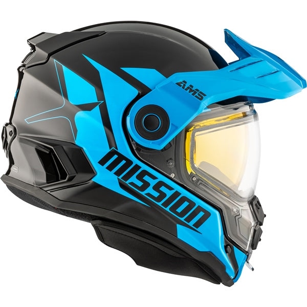 CKX Mission Free-Face Helmet Alaska Electric Blue 3XL - Driven Powersports