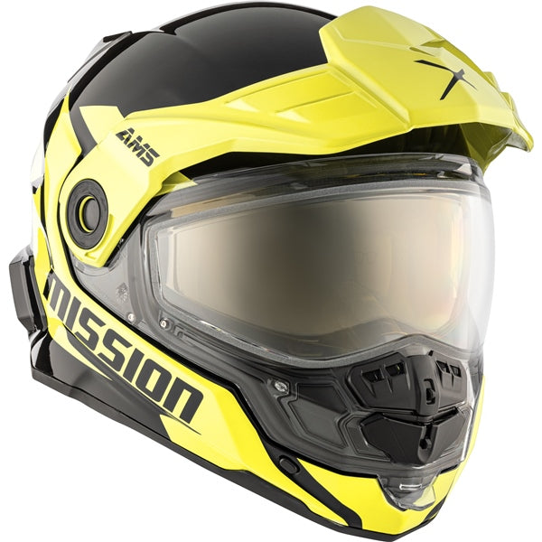 CKX Mission Free-Face Helmet Alaska Electric Lime XS - Driven Powersports