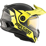 CKX Mission Free-Face Helmet Alaska Double Lime 3XL - Driven Powersports