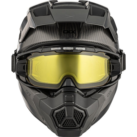 CKX Titan AMS Carbon Helmet Solid Double Titanium XS - Driven Powersports