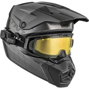 CKX Titan AMS Carbon Helmet Solid Electric Titanium 3XL - Driven Powersports
