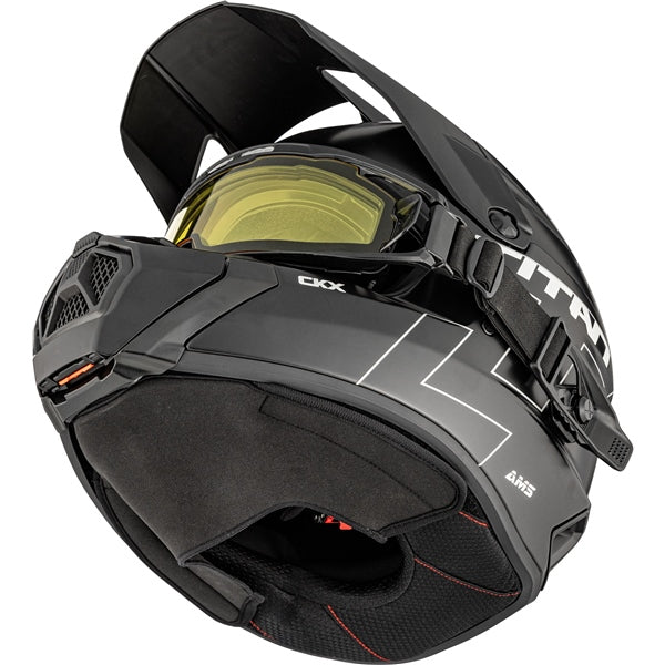 CKX Titan AMS Helmet Solid Electric Black XL - Driven Powersports