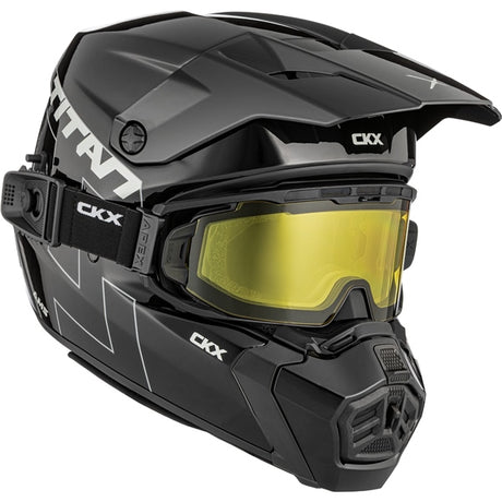 CKX Titan AMS Helmet Solid Double Black S - Driven Powersports