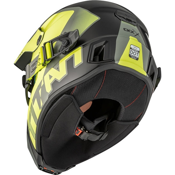 CKX Titan AMS Helmet Nunavut Double Lime Matte L - Driven Powersports