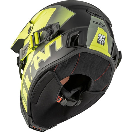 CKX Titan AMS Helmet Nunavut Double Lime Matte L - Driven Powersports