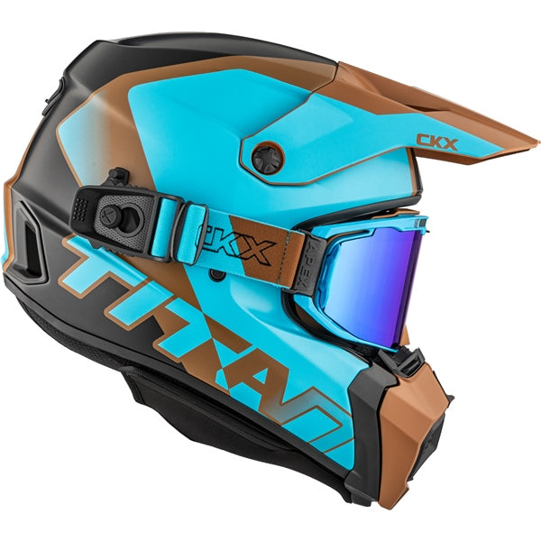 CKX Titan AMS Helmet Nunavut Double Titanium S - Driven Powersports