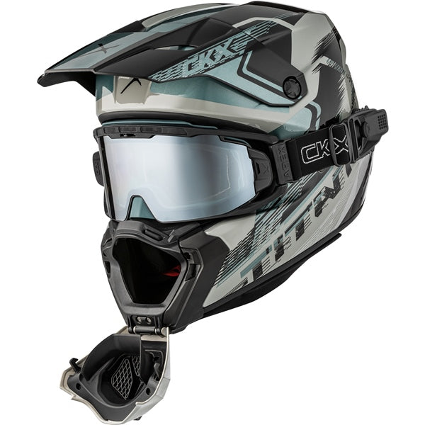 CKX Titan AMS Helmet Concordia Double Gray L - Driven Powersports