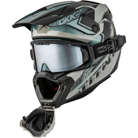CKX Titan AMS Helmet Concordia Double Gray L - Driven Powersports