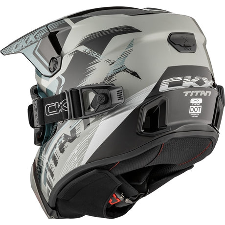CKX Titan AMS Helmet Concordia Double Gray L - Driven Powersports