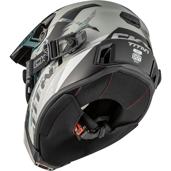 CKX Titan AMS Helmet Concordia Double Gray L - Driven Powersports