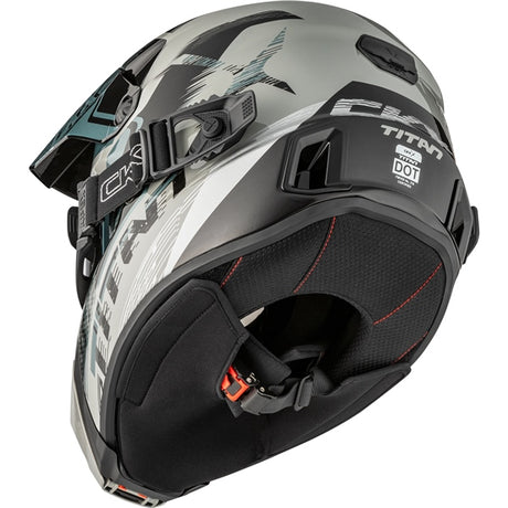CKX Titan AMS Helmet Concordia Double Gray L - Driven Powersports