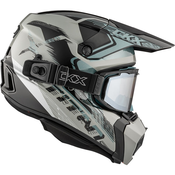 CKX Titan AMS Helmet Concordia Double Gray L - Driven Powersports