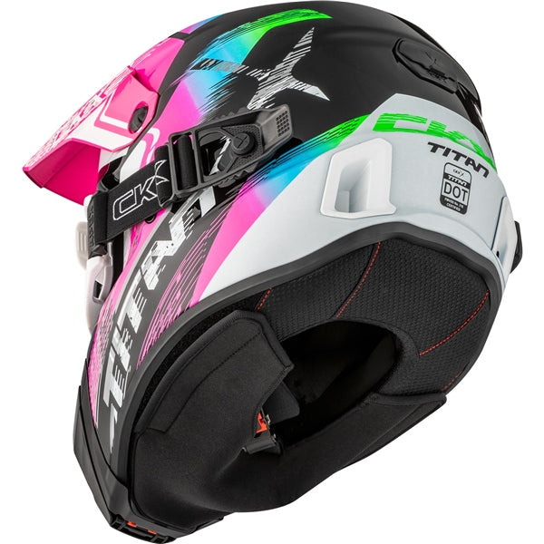 CKX Titan AMS Helmet Concordia Double Titanium XL - Driven Powersports