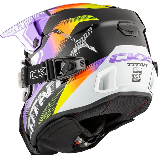CKX Titan AMS Helmet Concordia Double Titanium 3XL - Driven Powersports
