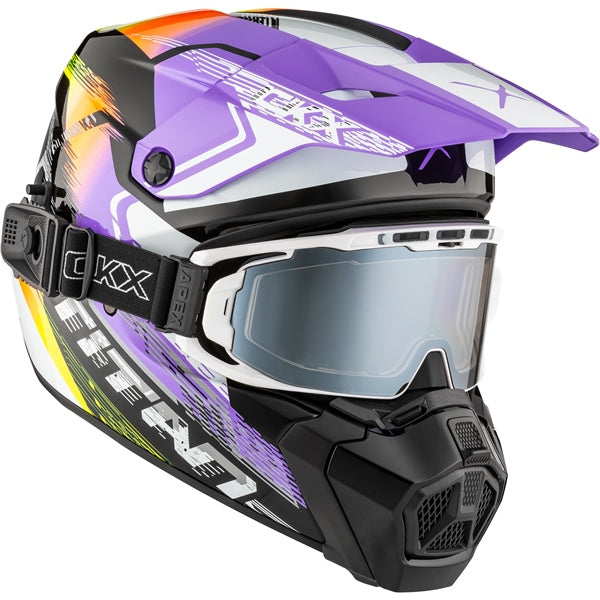 CKX Titan AMS Helmet Concordia Double Titanium 3XL - Driven Powersports