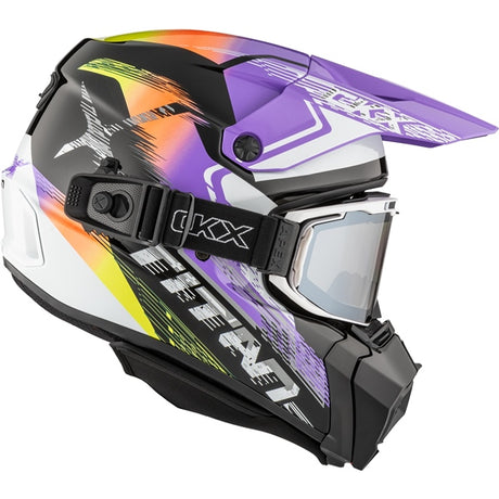 CKX Titan AMS Helmet Concordia Double Titanium M - Driven Powersports