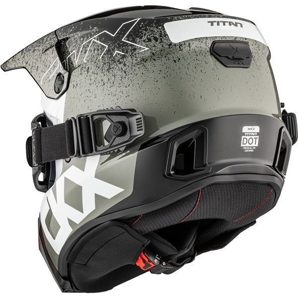 CKX Titan AMS Helmet Vaneer Double Gray S - Driven Powersports