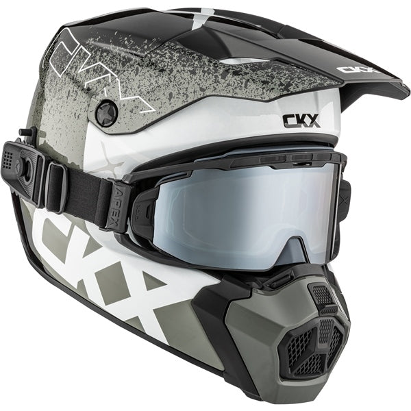 CKX Titan AMS Helmet Vaneer Double Gray S - Driven Powersports