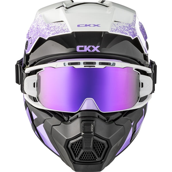 CKX Titan AMS Helmet Vaneer Double Titanium S - Driven Powersports