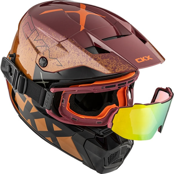 CKX Titan AMS Helmet Vaneer Double Titanium L - Driven Powersports