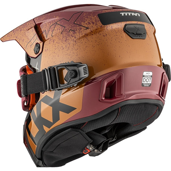 CKX Titan AMS Helmet Vaneer Double Titanium L - Driven Powersports