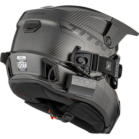 CKX Titan AMS Carbon Pro Helmet Solid Electric Titanium L - Driven Powersports