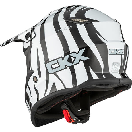 CKX TX019Y Off-Road Helmet Zoo White XL - Driven Powersports
