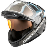 CKX Contact Free-Face Helmet Onyx Electric Black S - Driven Powersports