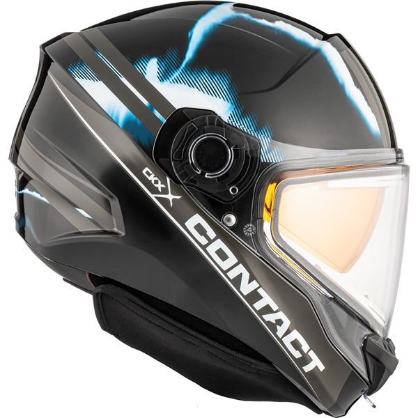 CKX Contact Free-Face Helmet Onyx Electric Black S - Driven Powersports