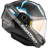 CKX Contact Free-Face Helmet Onyx Electric Black S - Driven Powersports