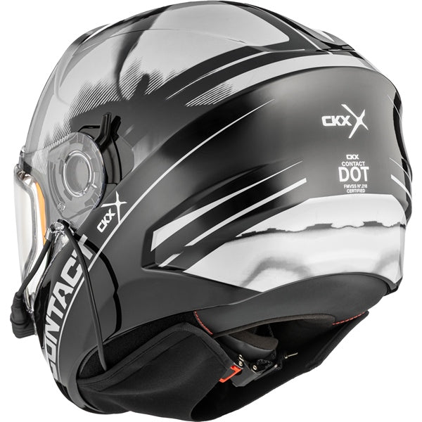 CKX Contact Free-Face Helmet Onyx Electric White 2XL - Driven Powersports