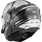 CKX Contact Free-Face Helmet Onyx Electric White 2XL - Driven Powersports