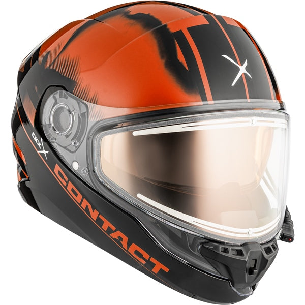 CKX Contact Free-Face Helmet Onyx Electric Red XL - Driven Powersports