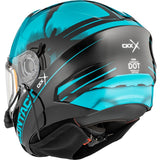 CKX Contact Free-Face Helmet Onyx Electric Blue M - Driven Powersports