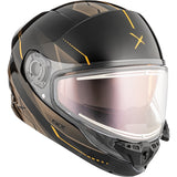 CKX Contact Free-Face Helmet Artik Electric Brown/Orange XL - Driven Powersports