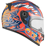 CKX RR24Y  Helmet Sleeder Double Orange/Red L - Driven Powersports